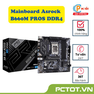 Bo mạch chủ mainboard asrock b660m pro rs