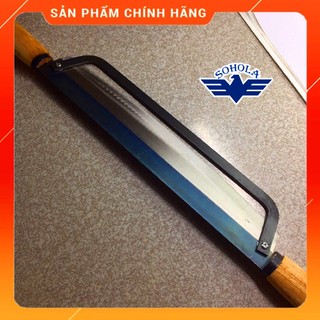 Dao thái chuối 2 tay bằng thép, dao bào thân chuối cán gỗ