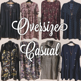 09. Đầm xinh casual , oversize phù hợp bo ho chic , mo ri,bigsize ( chọn hàng trong phân loại,ib lỗi ,size,độ mới)