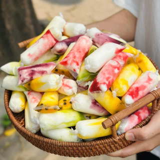 Túi nilong làm kem, sữa chua 1KG