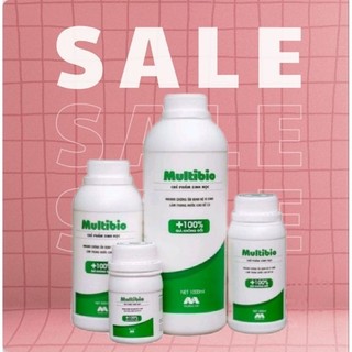 Vi Sinh Muntibio Vi Sinh Làm Trong Nước Khử Mùi Hôi Tanh Bể Cá Bể Thủy Sinh Đầy Đủ Size 125-500ml