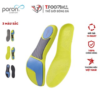 Lót Giày Đá Bóng PORON x TFootball Vân In 3D Chống Trượt Kết Hợp Miếng Carbon Chống Xoắn