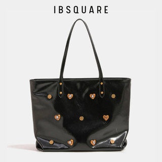 Túi tote nữ cỡ lớn ibsquare lazy tote bag size 36cm la1