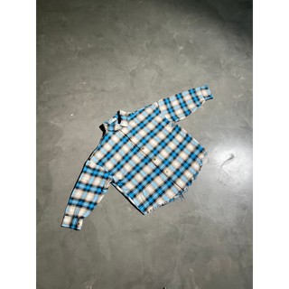 FLANEL BLUE OMBRE 28NOB ( áo khoác sơ mi xanh ombre )