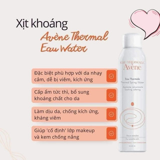 [bill pháp] Xịt khoáng Avene 300ml
