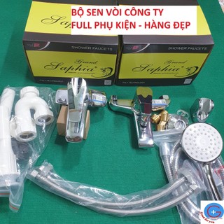 Bộ sen vòi hàng đẹp| bộ sen vòi đầy đủ phụ kiện| vòi vòi tắm -hàng công ty| sen vòi sapphia