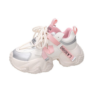 [SIZE 40-41-42-43] Giày sneaker đế S cao 6,5cm BIG SIZE 40-41-42-43
