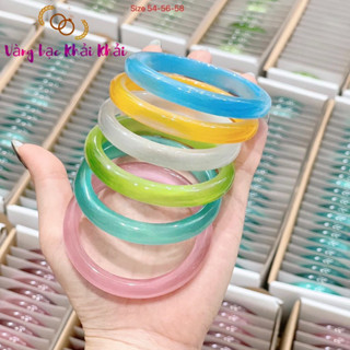 Vòng tay Đá mắt mèo - Vòng tay mã não đá mắt mèo phong thuỷ - Vàng bạc Khải Khải