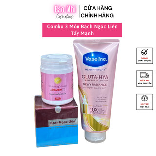 Combo kem bạch ngọc liên tẩy mạnh - bảo nhi cosmetics
