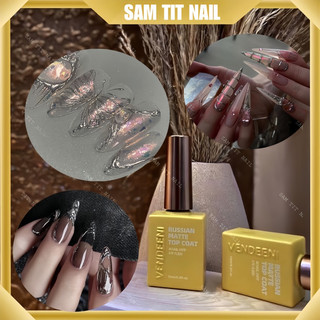  Top lì không lem - Top lì tráng gương không lem vẽ viền nổi - Top nhám 