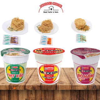 Mì modern lẩu thái tôm chua cay mì ly modern thịt xào bò hầm các loại - ly 65g