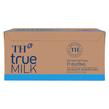 Sữa bịch TH True Milk Ít Đường 48x220ml (Thùng)