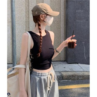 áo croptop đan dây 2 bên cá tính