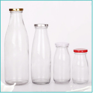 CHAI SỮA THỦY TINH 1 LÍT NẮP THIẾT