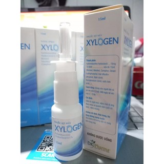 Dung dịch xịt mũi XYLOGEN Dược Khoa - Giúp thông, thoáng mũi
