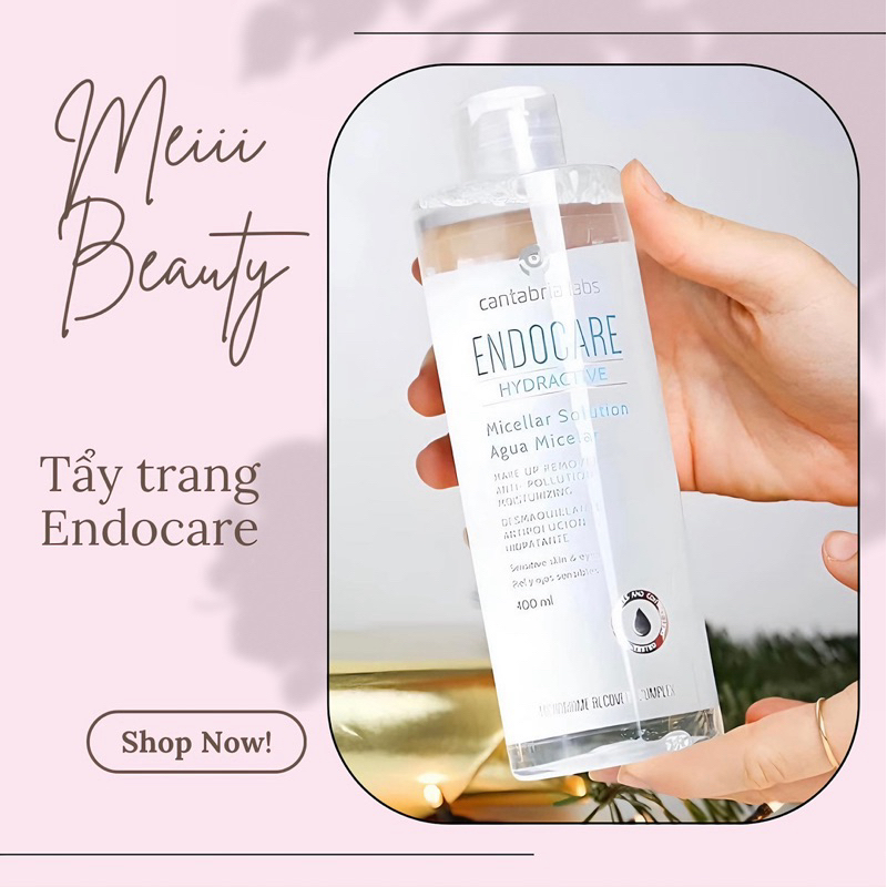 Nước tẩy trang ENDOCARE Hydractive Micellar Solution Agua Micelar