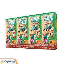 Sữa Kun Socola Lúa Mạch Có Thạch 170ml (lốc)