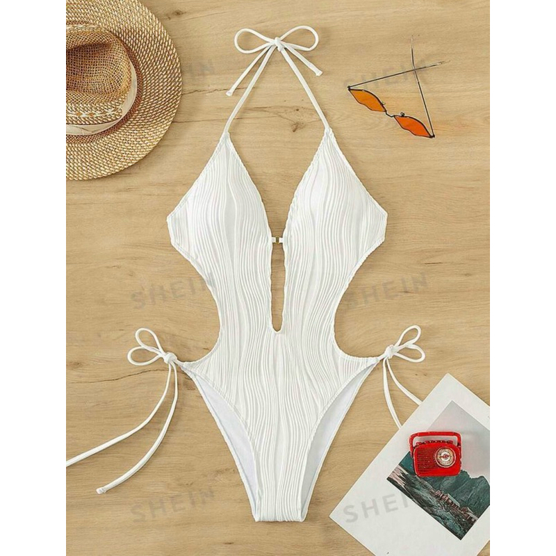 [ORDER SHEIN] Set Đồ Đi Biển Liền Mảnh