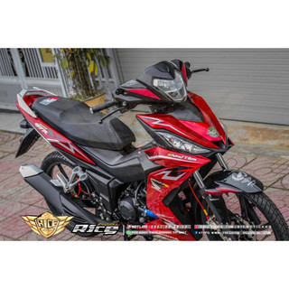 Tem rời dán xe winner v1 mẫu chữ gtr 150r đỏ đen
