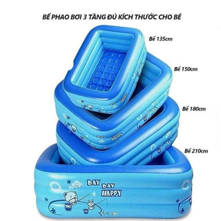 BỂ BƠI PHAO CHO BÉ 3 TẦNG