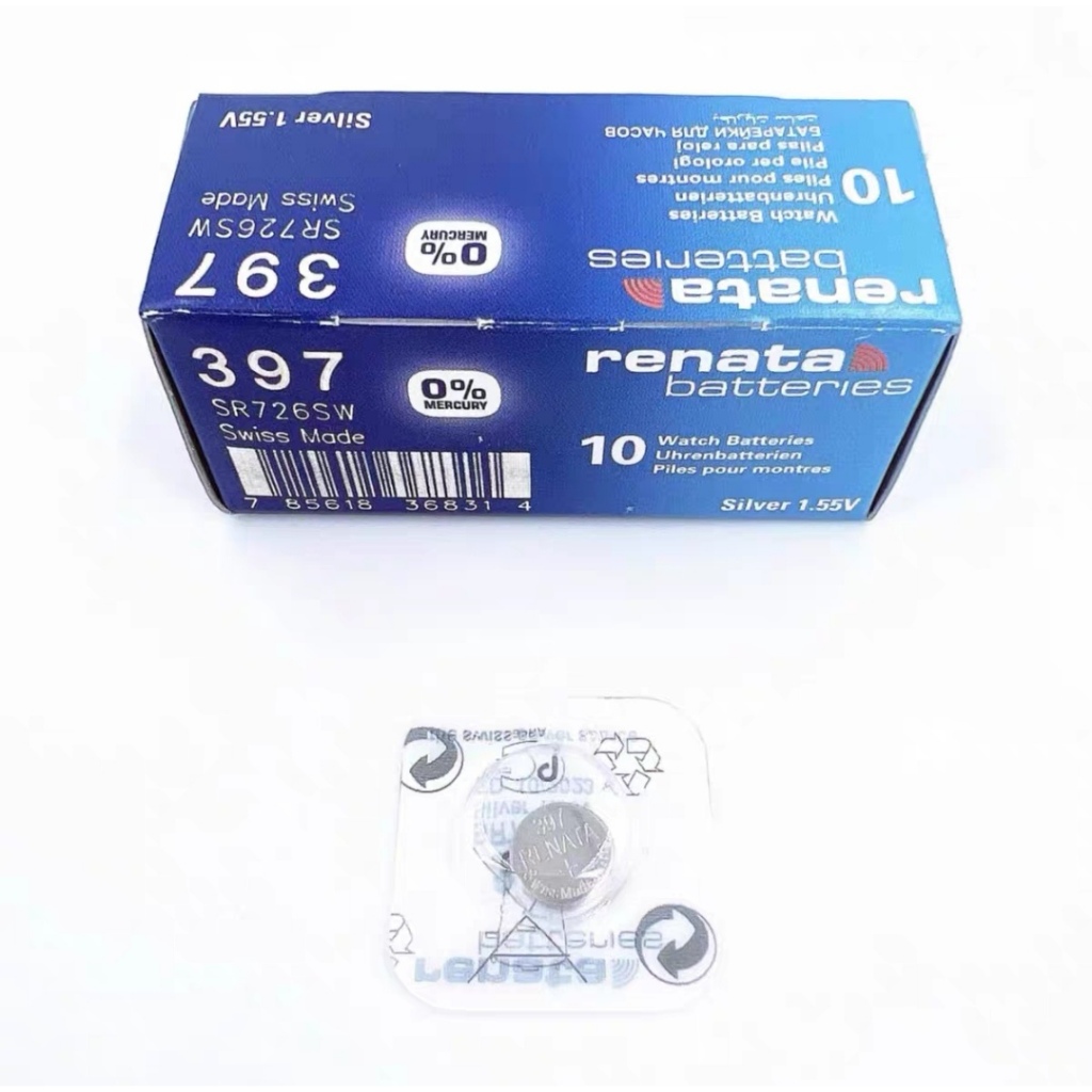 Viên  Renata 397 SR726SW  - Vỉ 1 viên