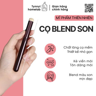 Cọ tán son môi nhỏ gọn, tiện lợi, mềm mịn che khuyết điểm môi