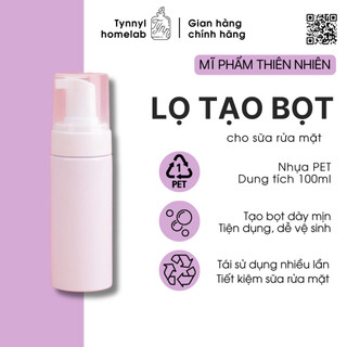 Chai tạo bọt cho sữa rửa mặt 100ml nhựa PET