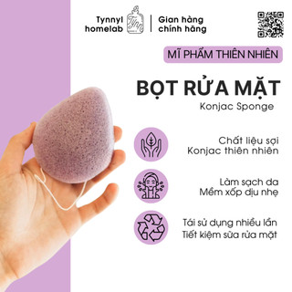 Bọt Rửa Mặt Konjac Sponge Làm Sạch Sâu