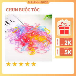 Chun buộc tóc siêu dai nhiều màu sắc giá rẻ