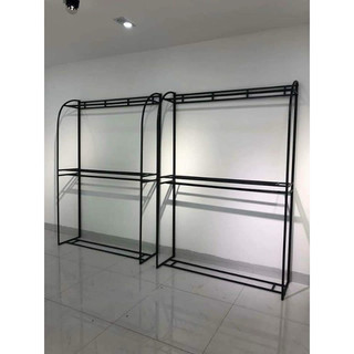 Sào Buồm 2 Tầng Treo Quần Áo Loại 1 Chắc Chắn, Dày Dặn - Sắt + Sơn Tĩnh Điện