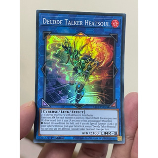Thẻ bài Yugioh Decode Talker Heatsoul