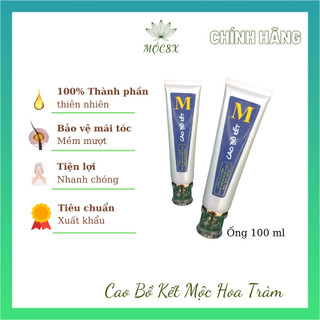 Cao Gội Đầu Bồ Kết Hà Thủ Ô Bưởi Sả Hương Nhu MỘC HOA TRÀM 100 gr, Giúp Tóc Khỏe, Ngăn Ngừa Gãy Rụng - Mộc8X