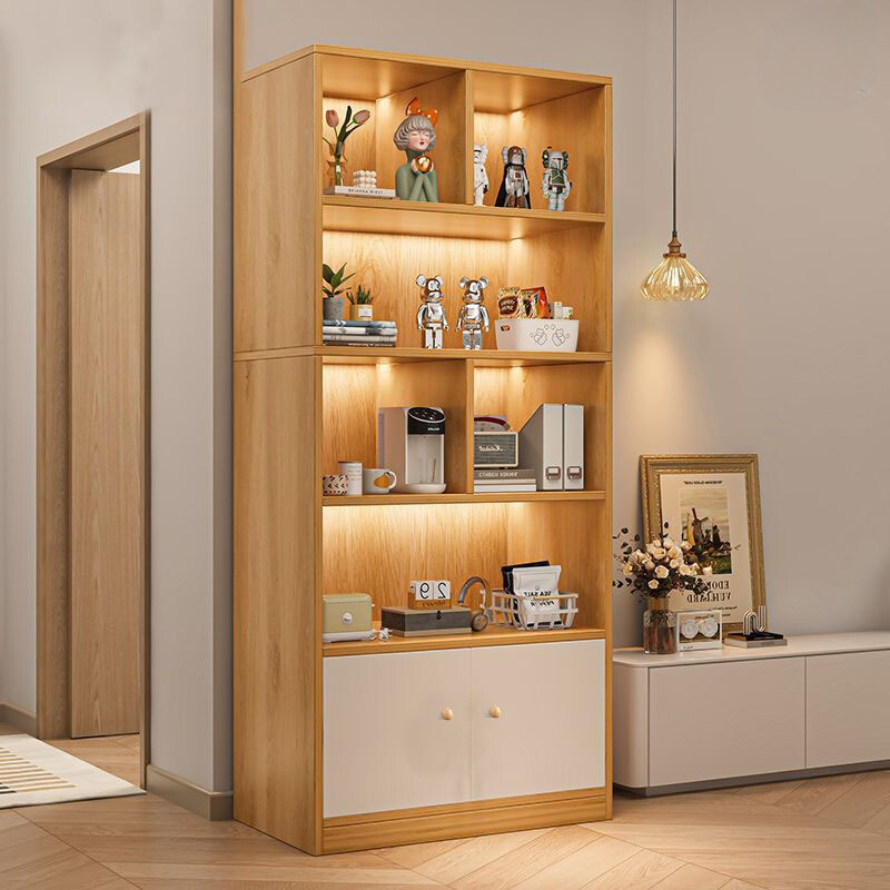 Kệ sách gỗ, tủ gỗ chữ U để đồ năng, giá sách để đồ nhiều tầng, trưng bày trang trí gỗ MDF có ngăn chống mối mọt | BigBuy360 - bigbuy360.vn