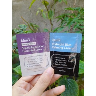 Kem dưỡng da, toner Klairs