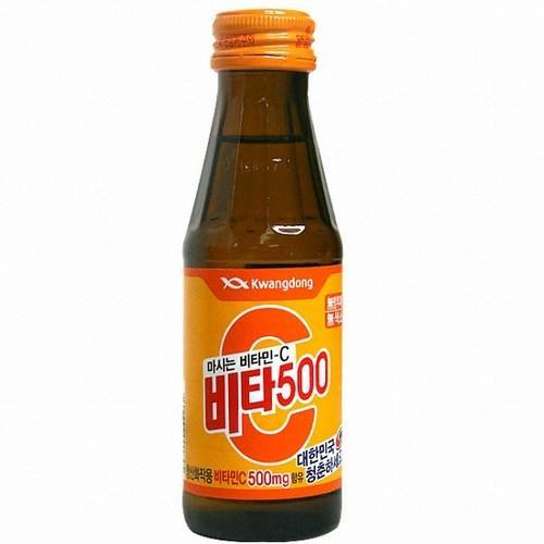 Nước tăng lực bổ sung Vitamin C Vita500 Kwangdong 10 chai | Ktown Market