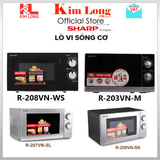Hỏa tốc Lò Vi Sóng Sharp 20 Lít Viba 700W-800W - Bảo hành 12 tháng chính hãng
