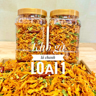 1kg 2hũ khô gà lá chanh dai