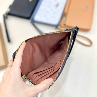 Ví C  Double Zip chất da thật mềm dày bền