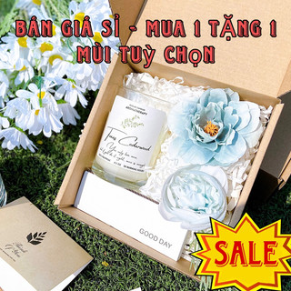 (MUA 1 TẶNG 1 - ĐƯỢC CHỌN MÙI) Nến Thơm Cao Cấp Aroma Theraphy by Ecolax