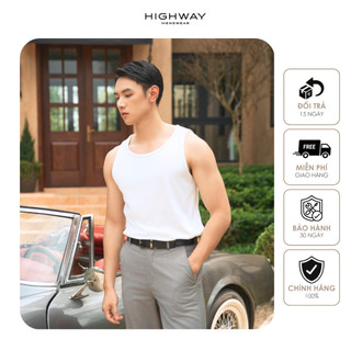 Áo tanktop nam vải cotton pha PE mềm mại thoáng khí HIGHWAY MENSWEAR Roy