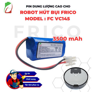 Pin robot hút bụi frico fc vc145