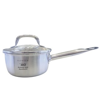 Quánh nấu bột đức elo stockholm 14cm inox 304 3 lớp liền khối nấu cháo bột nấu dùng được bếp từ