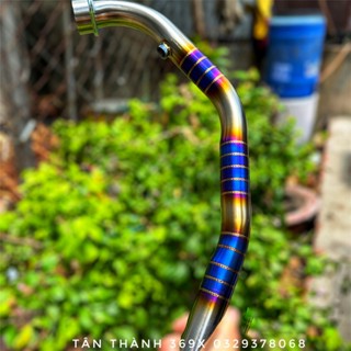 Cổ pô titan winner v1, winner x, sonic size 32mm hàn thay thế pô zin chuẩn titan thật