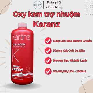 Oxy Trợ Nhuộm Tóc Collagen Karanz 1000ml