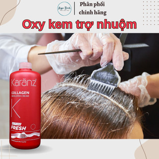 Karanz Oxy Collagen Karanz 1000ml Công Thức Cải Tiến Giúp Làm Giảm Kích Ứng Da Và Tóc Khi Nhuộm