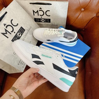   CHÍNH HÃNG  - GIÀY REEBOK - ĐẾ BẰNG - KEM -  5436  