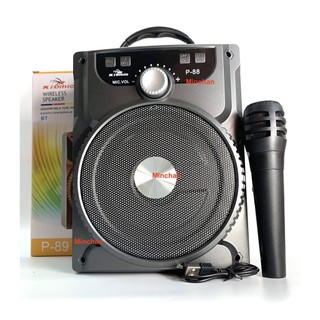 KIOMIC LOA MINI BLUETOOTH p88 TẶNG MIC CÓ DÂY