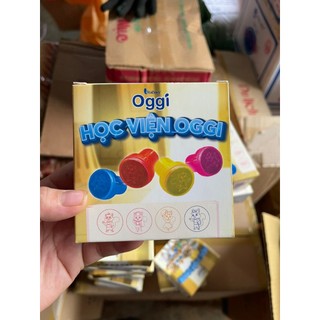 Con dấu hàng khuyến mại của sữa Oggi