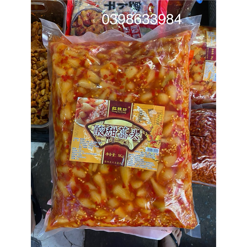 Bịch 5Kg Củ Kiệu Muối