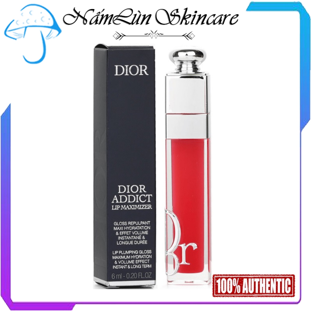 Son Dior Addict Lip Maximizer 015 Cherry Fullsize Chính Hãng